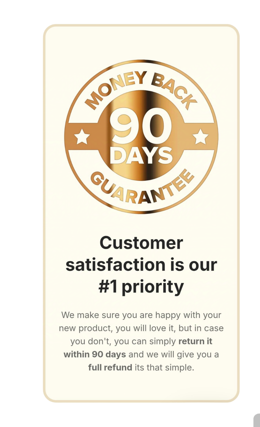 Safe & Trusted Purchase Guarantee